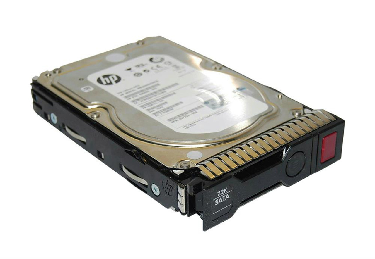 657750-B21-BO HP 1TB 7200RPM SATA 6Gbps Midline Hot Swap 3.5-inch Internal Hard Drive with Smart Carrier