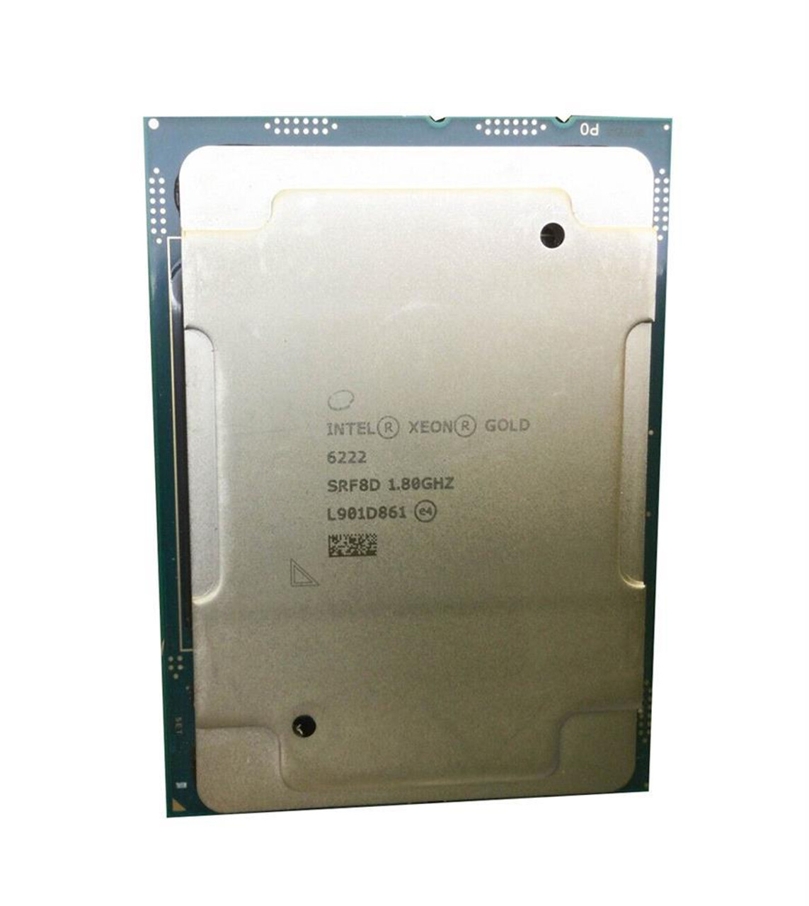 Intel Xeon Gold 6222 20-Core 1.80GHz 10.4 GT/s UPI 27.5MB L3 Cache Socket LGA 3647 Processor