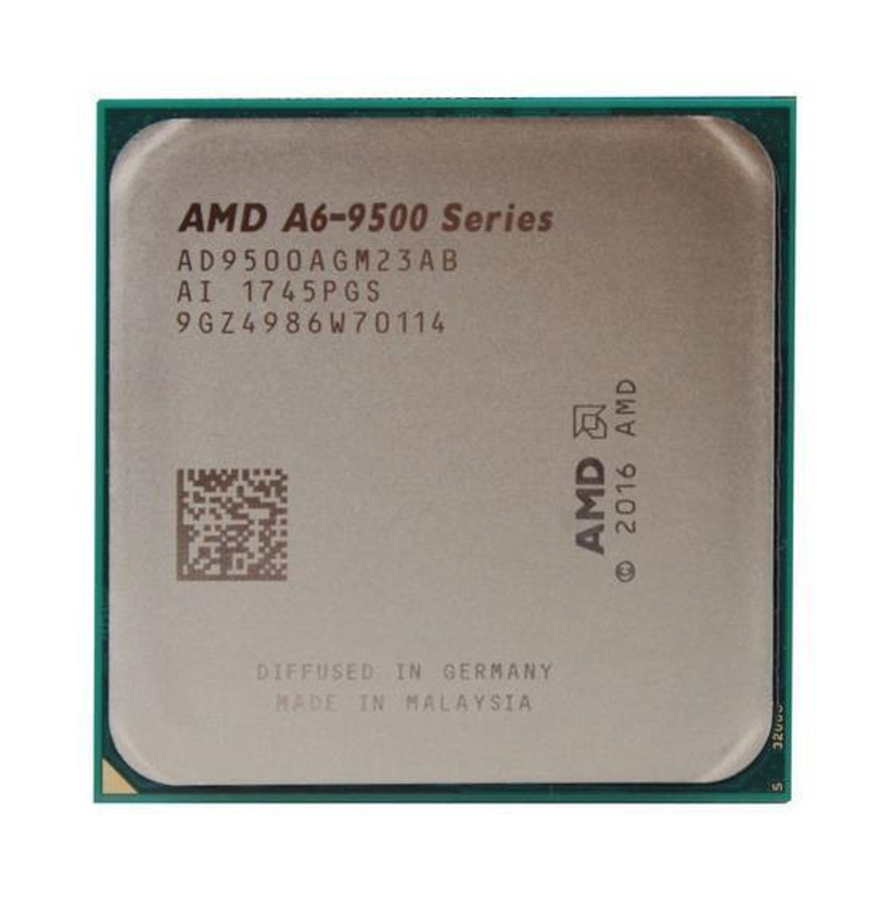 AMD A6-9500 Dual-Core 3.50GHz 1MB L2 Cache Socket AM4 Desktop Processor AMD