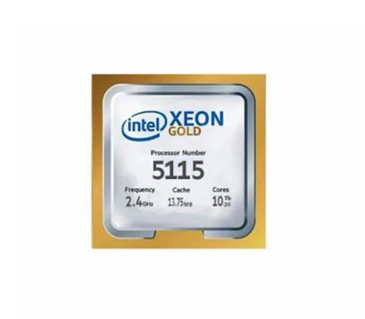 HPE 2.40GHz 10.40GT/s UPI 13.75MB L3 Cache Intel Xeon Gold 5115 10-Core Processor Upgrade