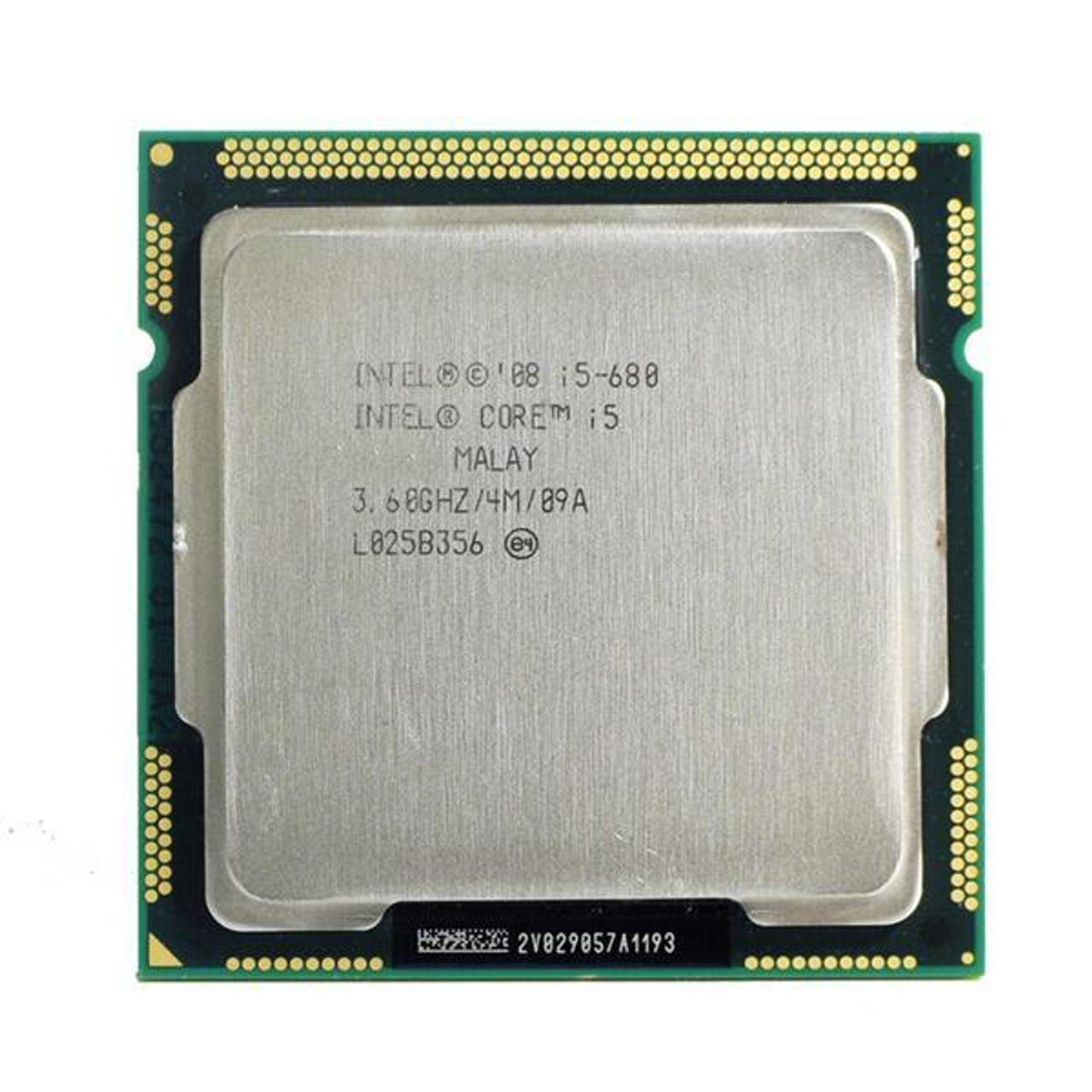 Dell 3.60GHz 2.50GT/s DMI 4MB L3 Cache Socket LGA1156 Intel Core i5-680 Dual-Core Processor Upgrade