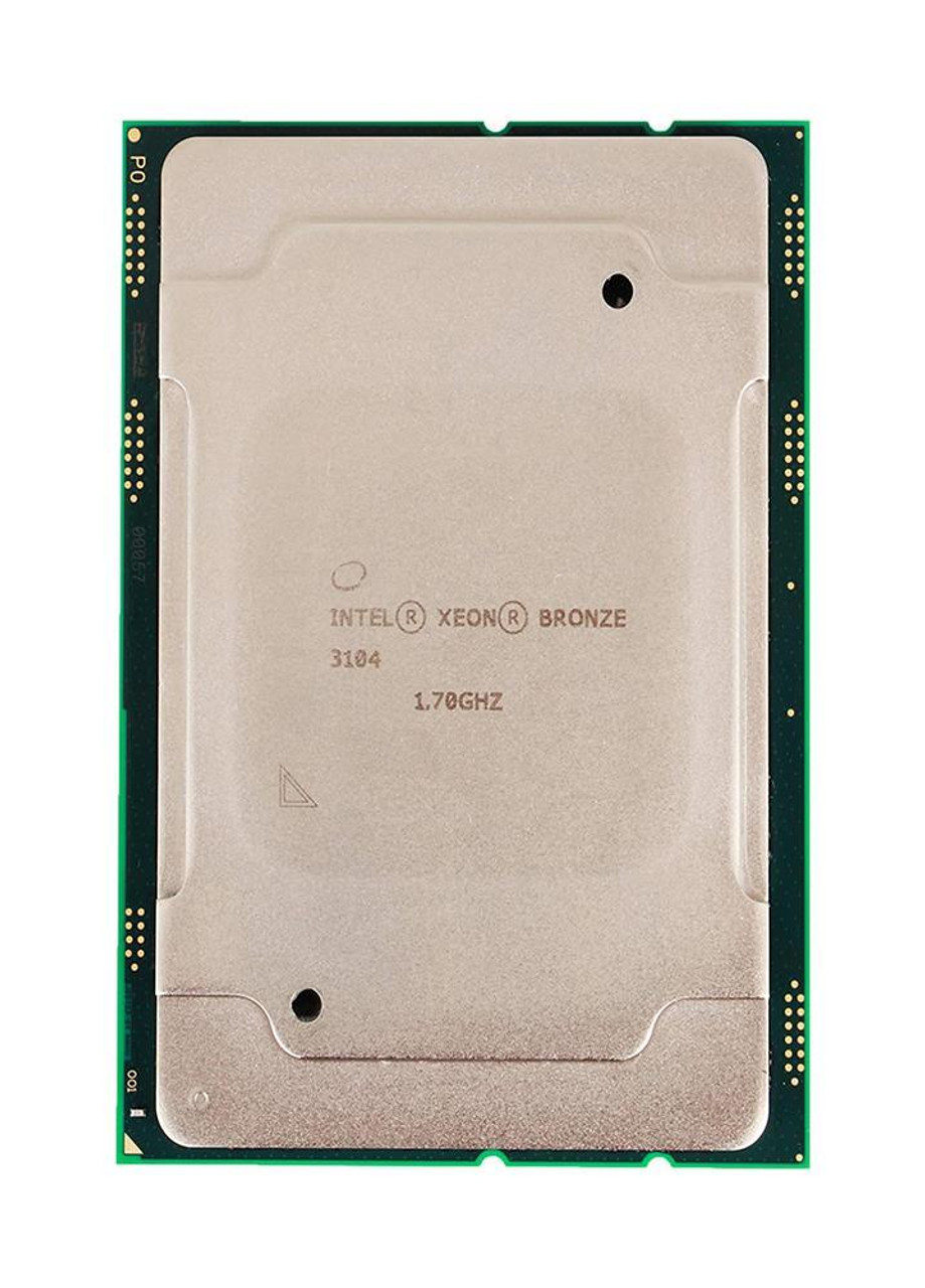 HPE 1.70GHz 9.60GT/s UPI 8.25MB L3 Cache Socket LGA3647 Intel Xeon Bronze 3104 6-Core Processor Upgrade for ProLiant DL380 Gen 10