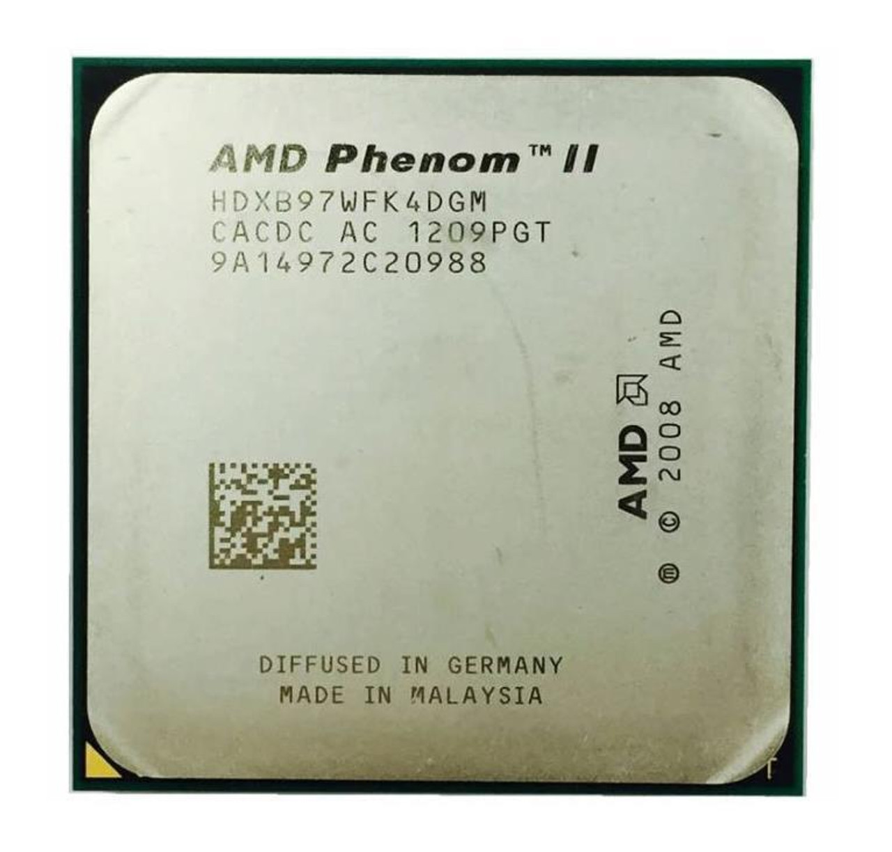 HP 3.20GHz 6MB Cache Socket Micro-PGA 938-pin AMD Phenom II X4 B97 Quad-Core Processor Upgrade