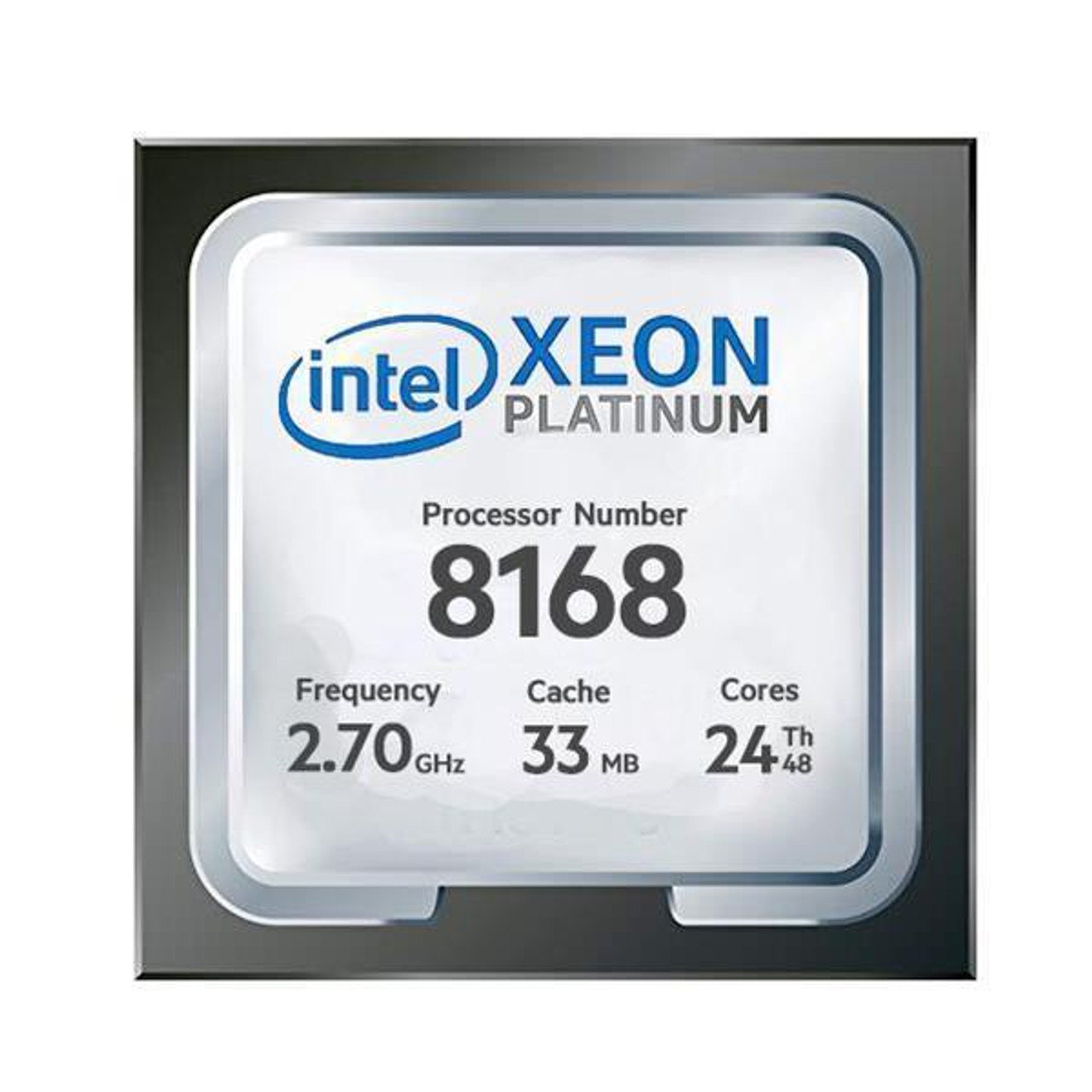 Dell 2.70GHz 10.40GT/s UPI 33MB L3 Cache Socket LGA3647 Intel Xeon Platinum 8168 24-Core Processor Upgrade