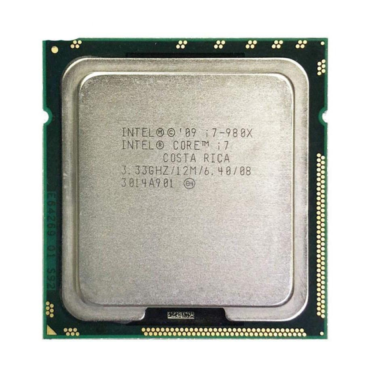 Dell 3.33GHz 6.40GT/s QPI 12MB L3 Cache Intel Core i7-980X Extreme Edition 6-Core Processor Upgrade