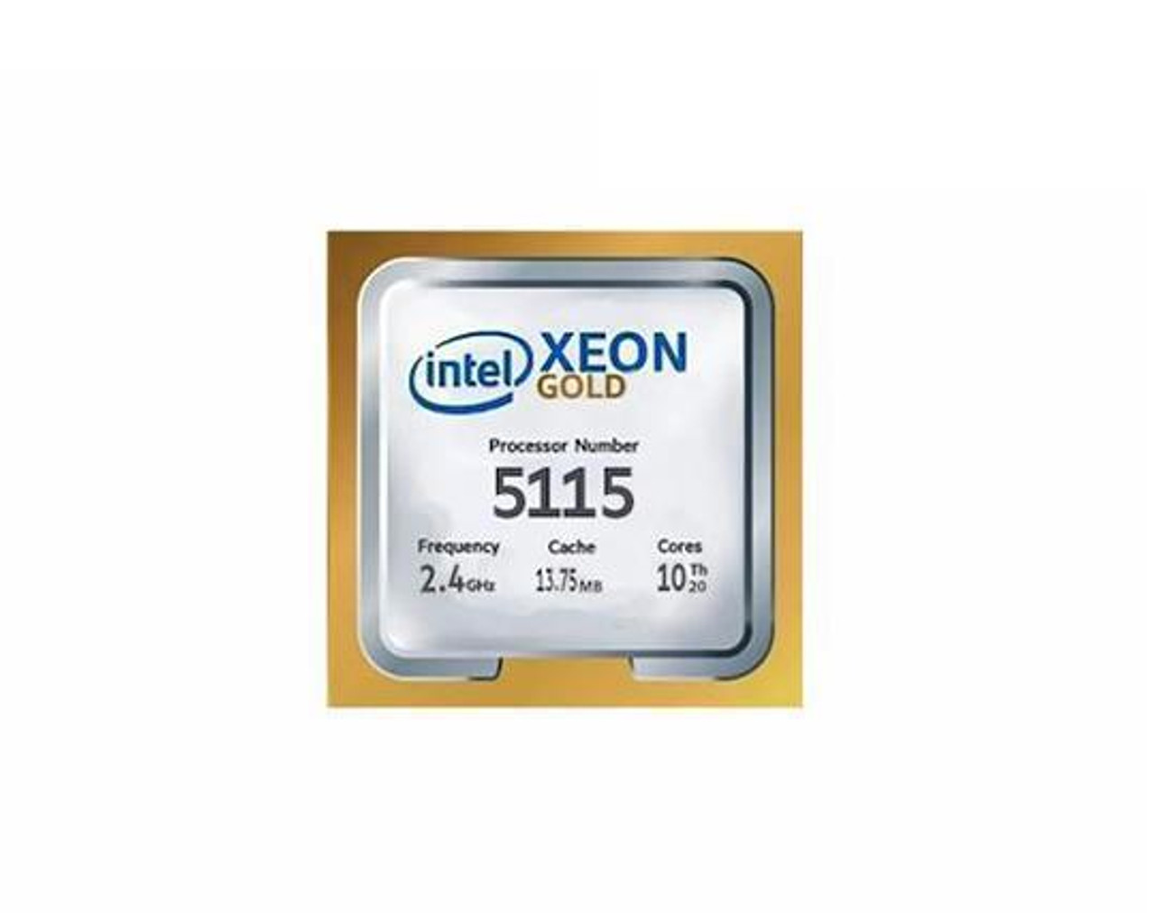 HPE 2.40GHz 10.40GT/s UPI 13.75MB L3 Cache Socket LGA3647 Intel Xeon Gold 5115 10-Core Processor Upgrade for XL1x0r Gen10
