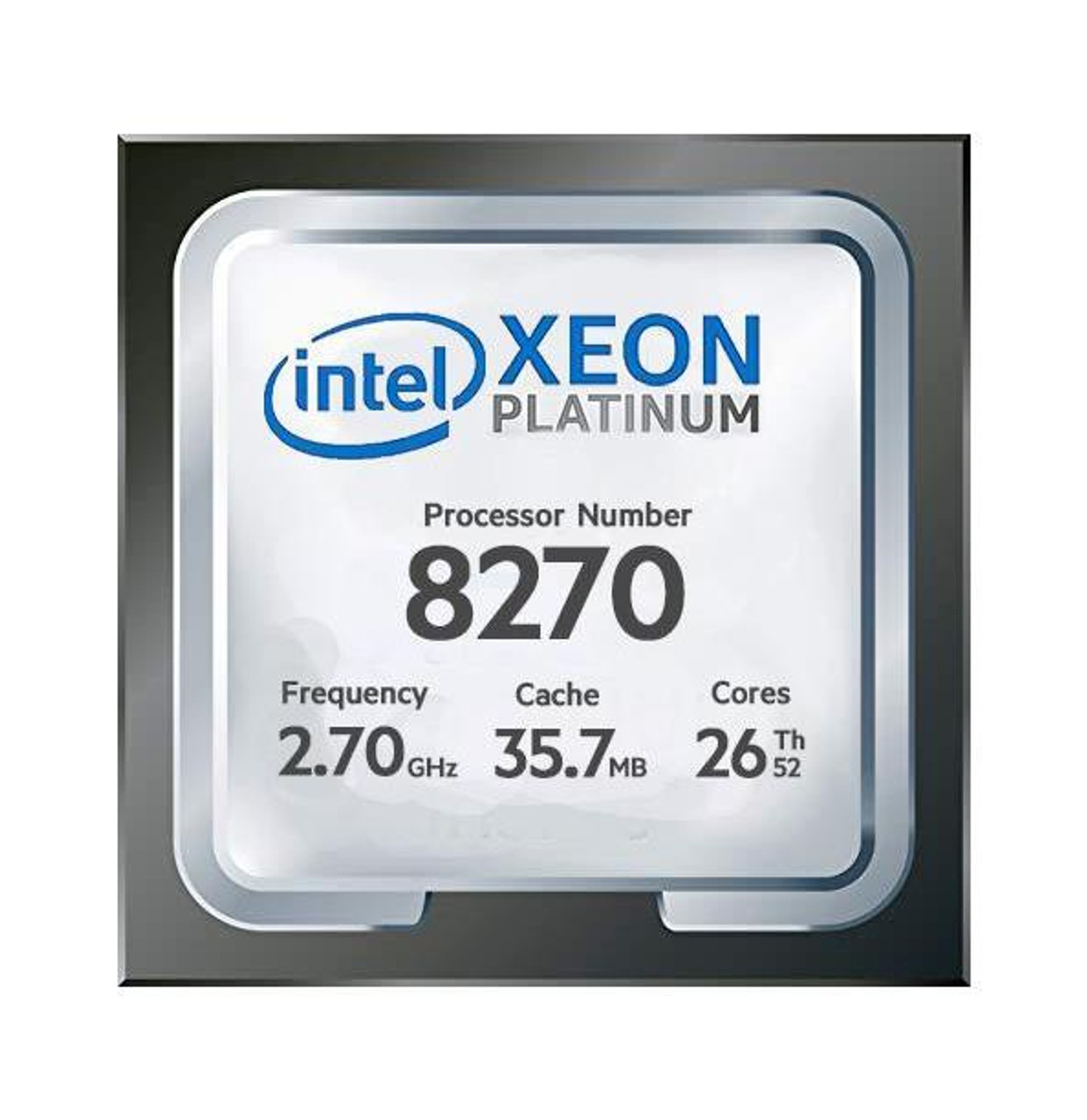 Dell 2.70GHz 36MB Cache Socket FCLGA3647 Intel Xeon Platinum 8270 26-Core Processor Upgrade