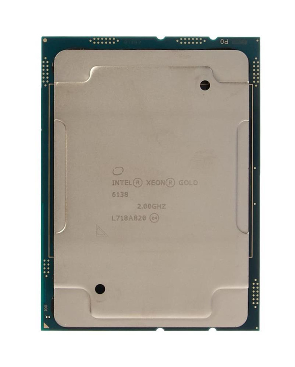 Dell 2.00GHz 10.40GT/s UPI 27.5MB L3 Cache Socket LGA3647 Intel Xeon Gold 6138F 20-Core Processor Upgrade