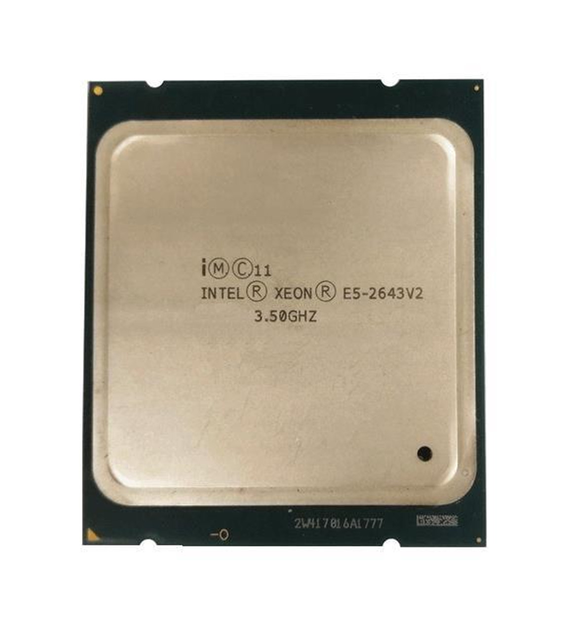 Lenovo 3.50GHz 8.00GT/s QPI 25MB L3 Cache Socket FCLGA2011 Intel Xeon E5-2643 v2 6-Core Processor Upgrade