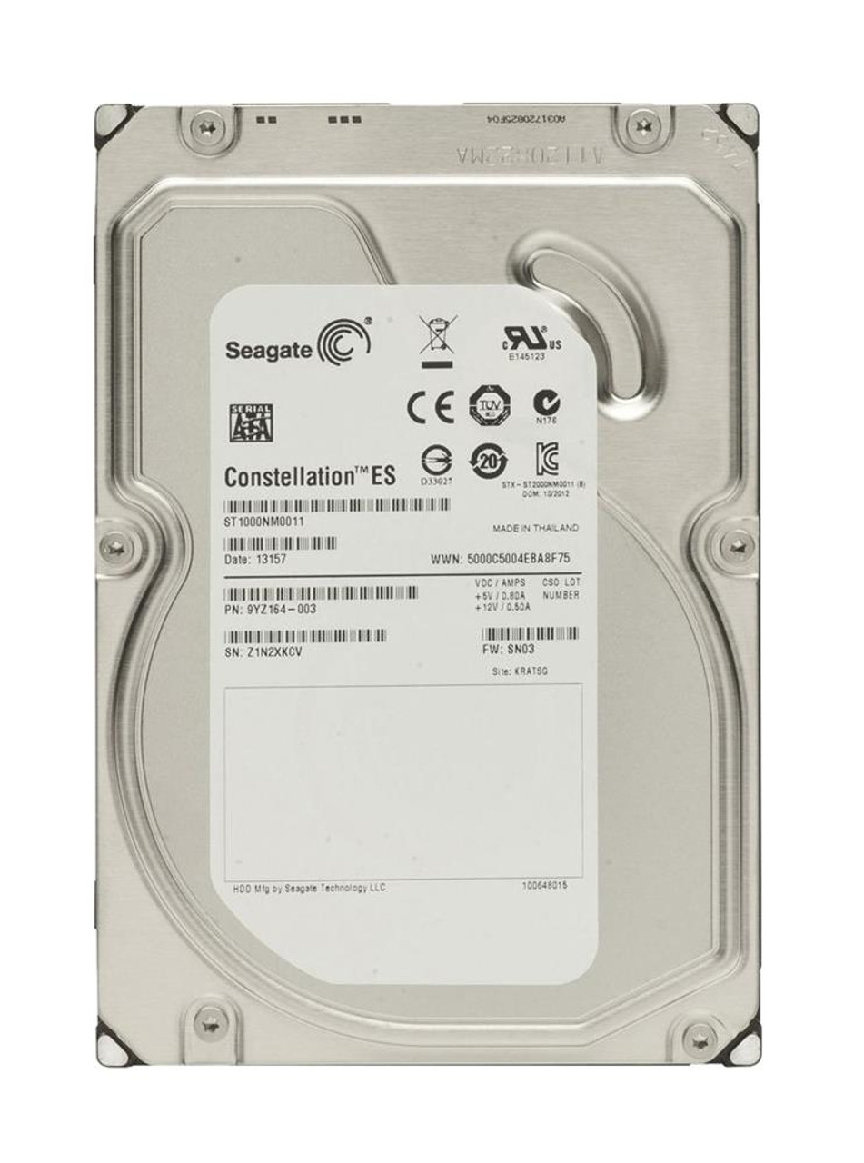 ST1000NM0011 Seagate Constellation ES 1TB 7200RPM SATA 6Gbps 64MB Cache  3.5-inch Internal Hard Drive