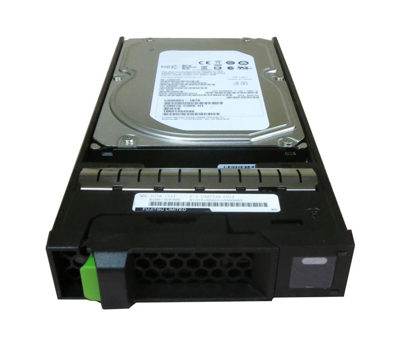 S26361-F3952-E100 Fujitsu 1TB 7200RPM SATA 6Gbps 64MB Cache (512e) 3.5-inch Internal Hard Drive with Tray