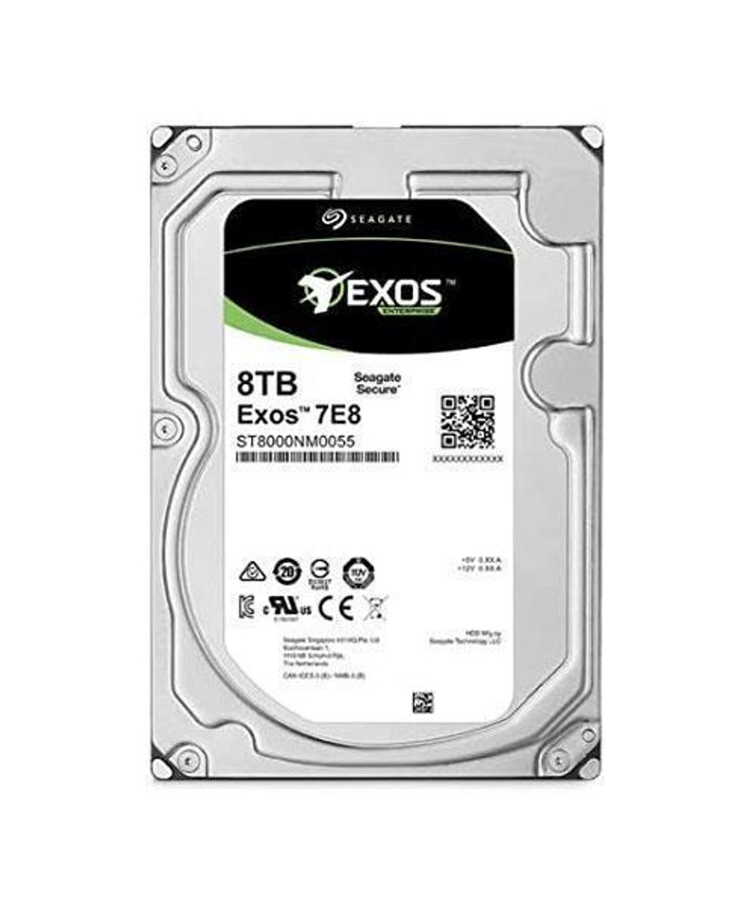 ST1000NM000A-20PK Seagate Exos 7E8 1TB 7200RPM SATA 6Gbps 256MB Cache (512n) 3.5-inch Internal Hard Drive (20-Pack)