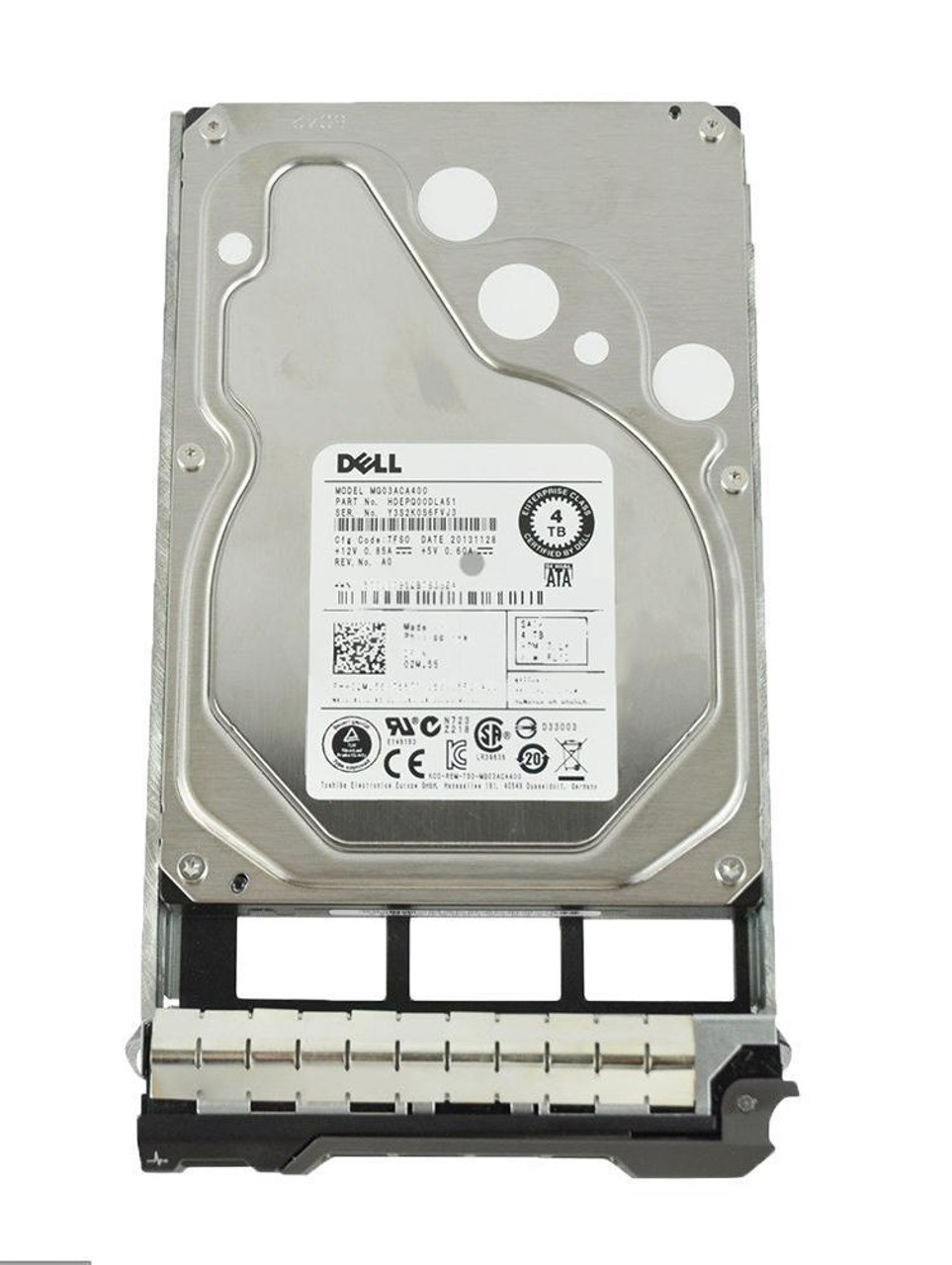 A7261447 Dell 4TB 7200RPM SATA 6Gbps 64MB Cache 3.5-inch Internal Hard Drive