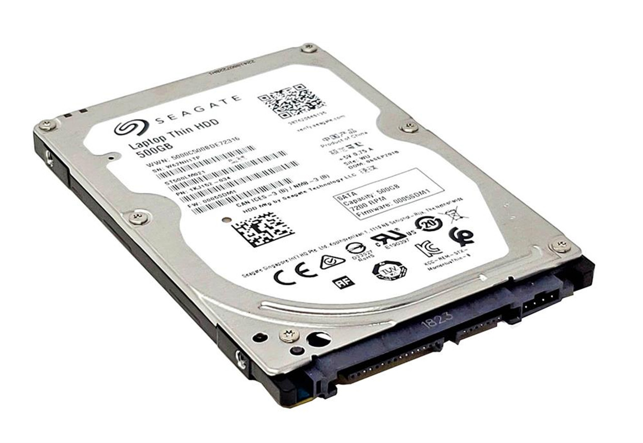 1KJ152-034 Seagate Laptop Thin 500GB 7200RPM SATA 6Gbps 32MB Cache