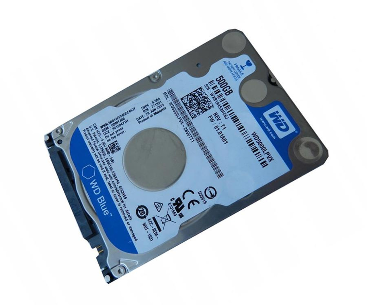 WD5000LPVX-28VOTT1 Western Digital Blue 500GB 5400RPM SATA 6Gbps