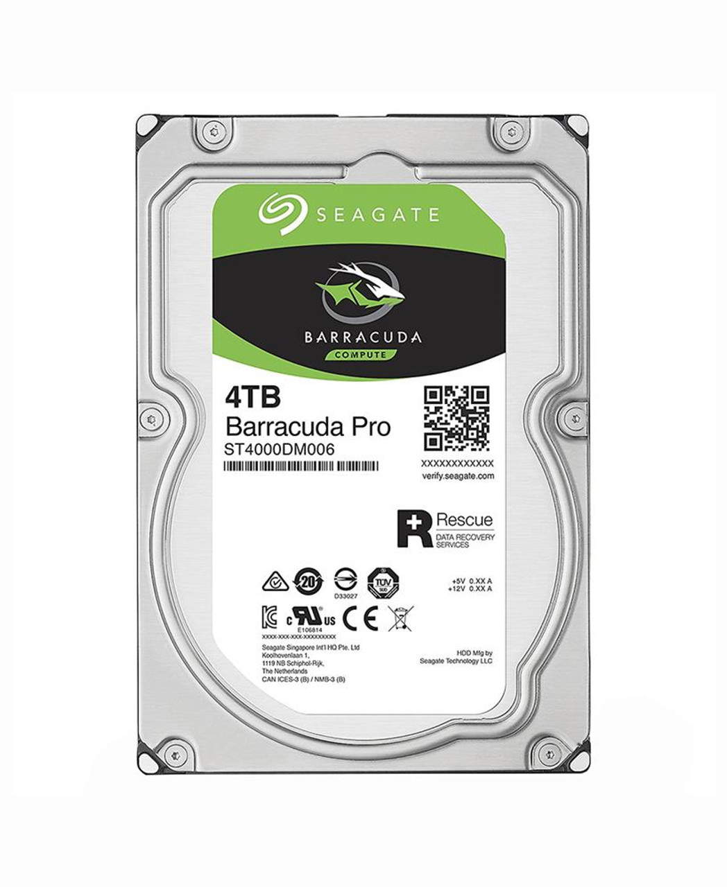 ST4000DM006 Seagate Barracuda Pro 4TB 7200RPM SATA 6Gbps 128MB