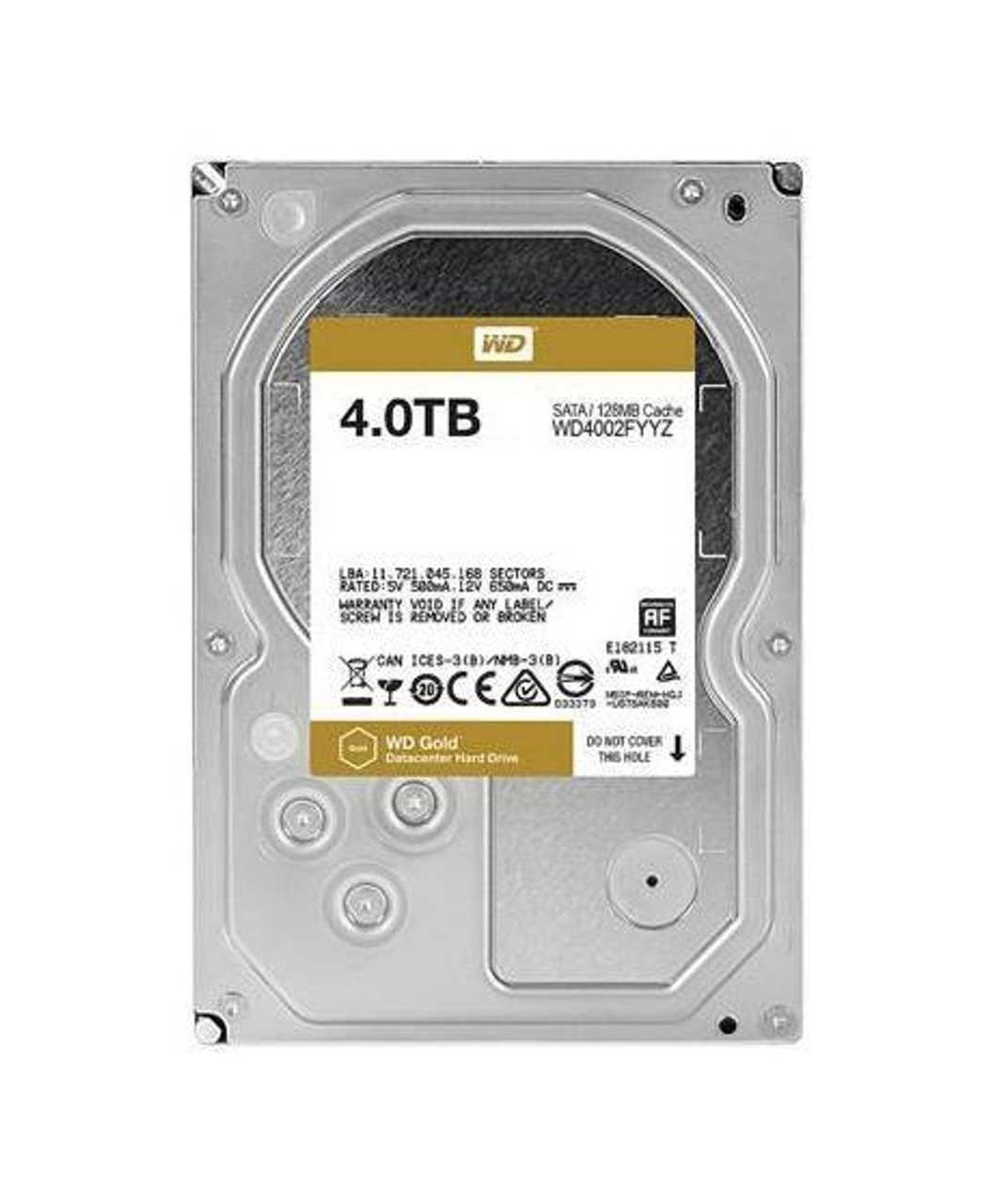 WD4002FYYZ-01B7CB0 Western Digital Gold 4TB 7200RPM SATA 6Gbps