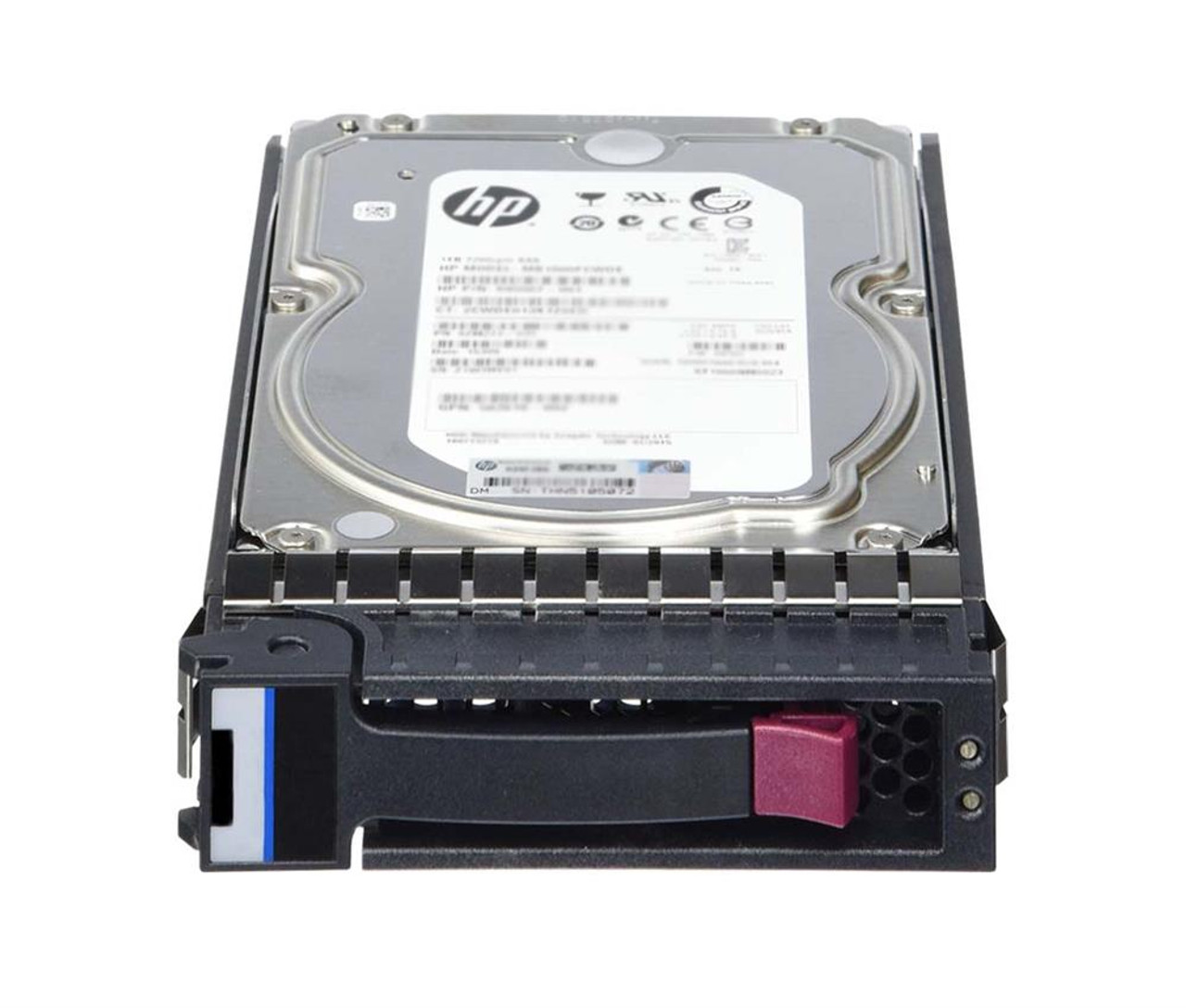 N9X12AS HPE 6TB 7200RPM SAS 12Gbps Midline (512e) 3.5-inch Internal Hard Drive with Tray for StoreVirtual 3000