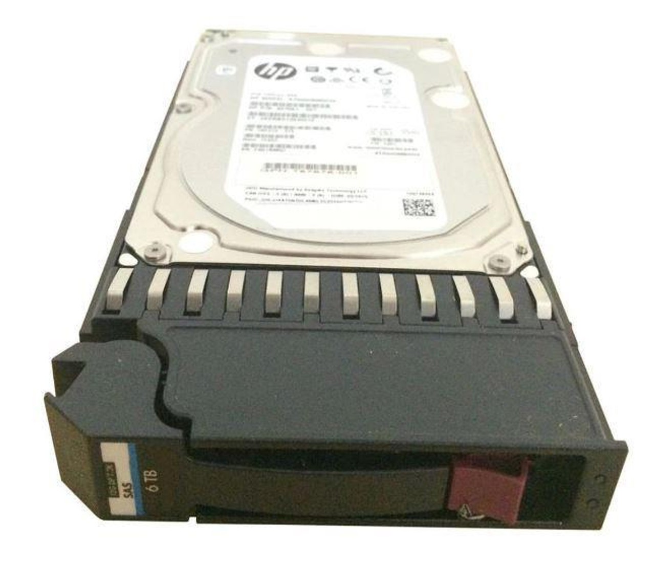 861754-K21 HPE 6TB 7200RPM SAS 12Gbps (512e) 3.5-inch Internal Hard Drive with Smart Carrier