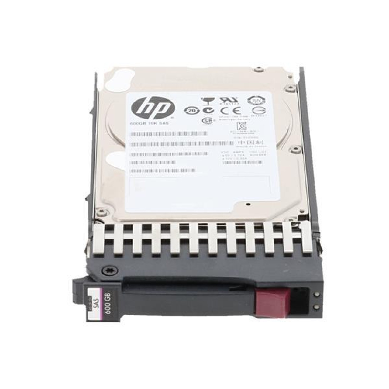 870757-S21 HP 600GB 15000RPM SAS 12Gbps 2.5-inch Internal Hard Drive with Smart Carrier for G8 and G9 Server Systems