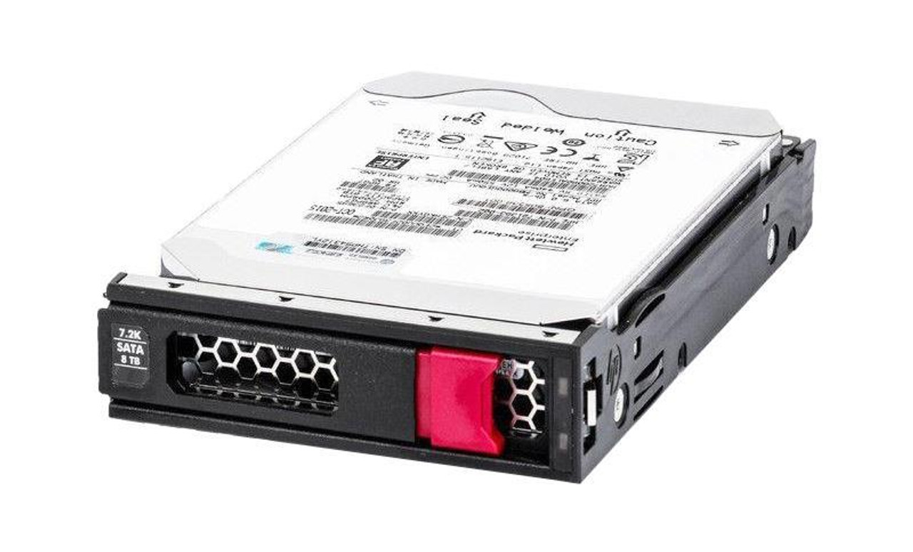 857559-001 HPE 8TB 7200RPM SATA 6Gbps 3.5-inch Internal Hard Drive with Smart Carrier