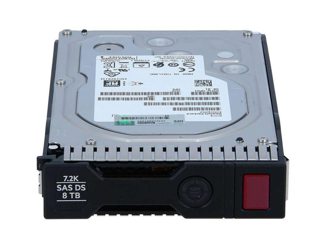 861592R-B21 HPE 8TB 7200RPM SAS 12Gbps Midline Hot Swap (512e) 3.5-inch Internal Hard Drive