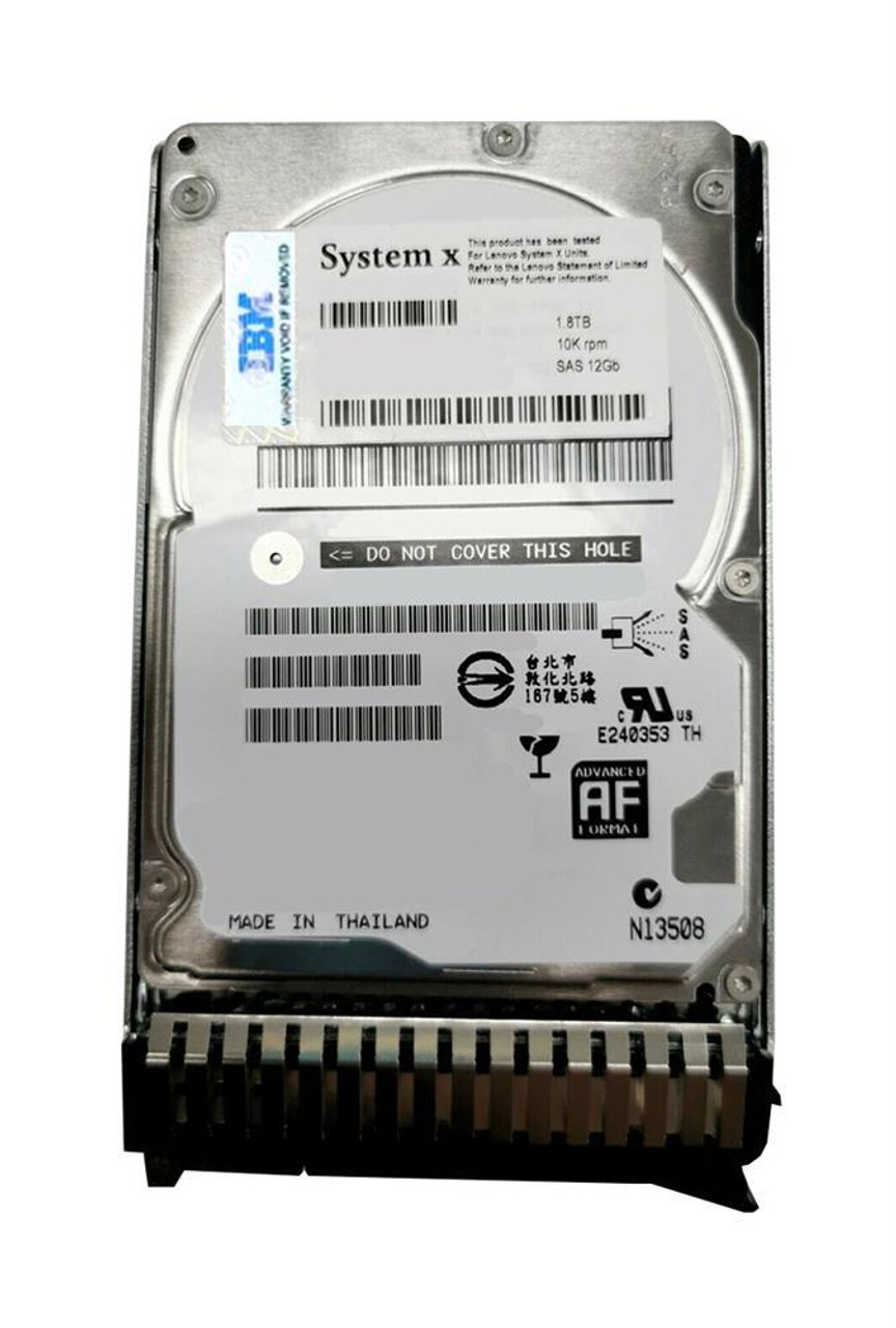 8247-ELFT-RMK IBM 1.8TB 10000RPM SAS 12Gbps 2.5-inch Internal Hard Drive