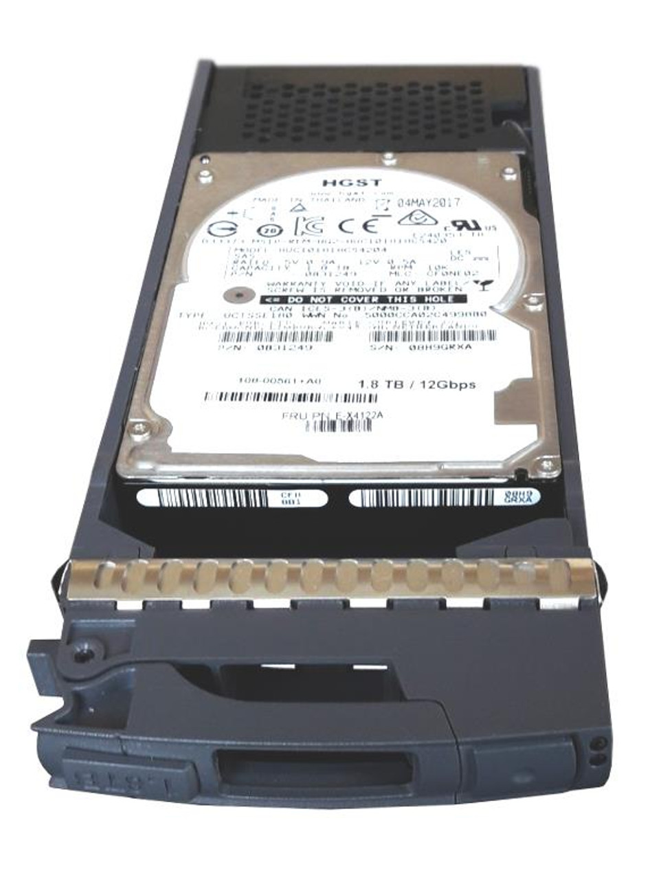 E-X4122A NetApp 1.8TB 10000RPM SAS 12Gbps 2.5-inch Internal Hard Drive for DE224C