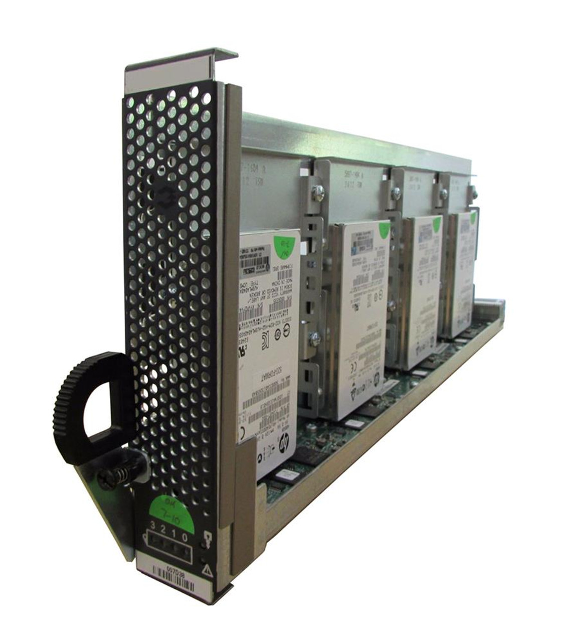 E7V81A HP 4 x 2TB 7200RPM SAS 6Gbps (SED) 2.5-inch Internal Hard Drive with Magazine for 3PAR 10000 Storage Server