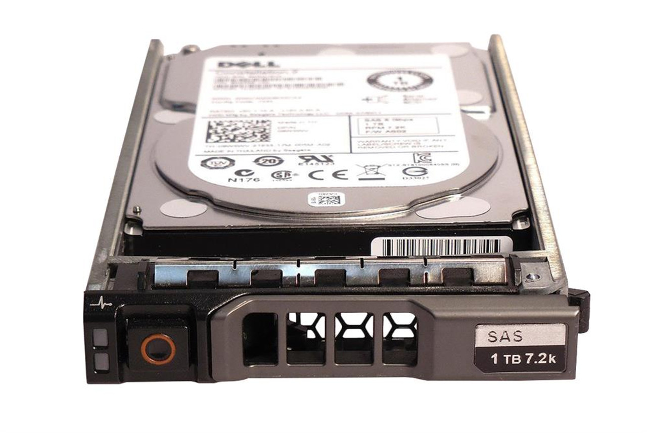 400-AHLS Dell 2TB 7200RPM SAS 12Gbps Hot Swap (512e) 2.5-inch Internal Hard Drive with Tray