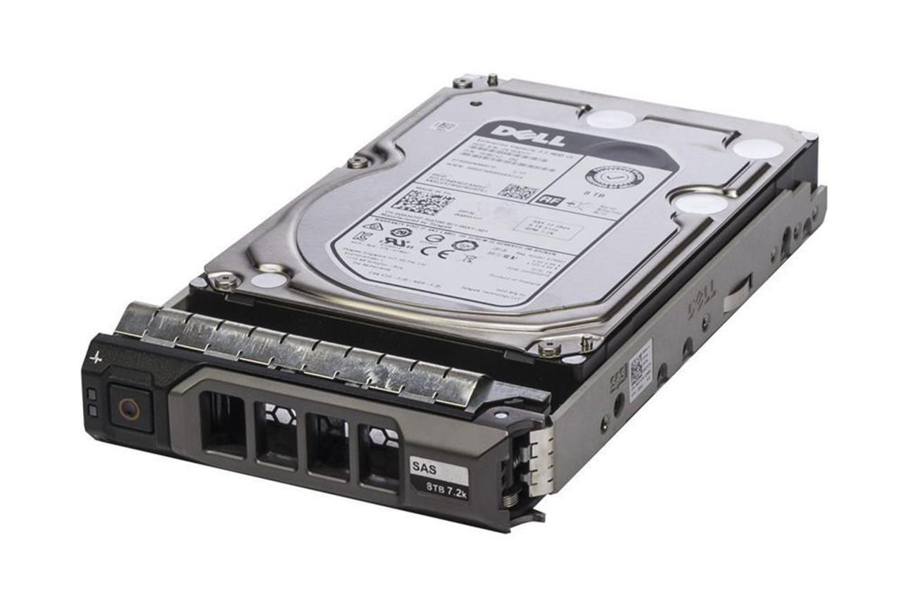 400-ANGI Dell 8TB 7200RPM SAS 6Gbps 3.5-inch Internal Hard Drive with Caddy