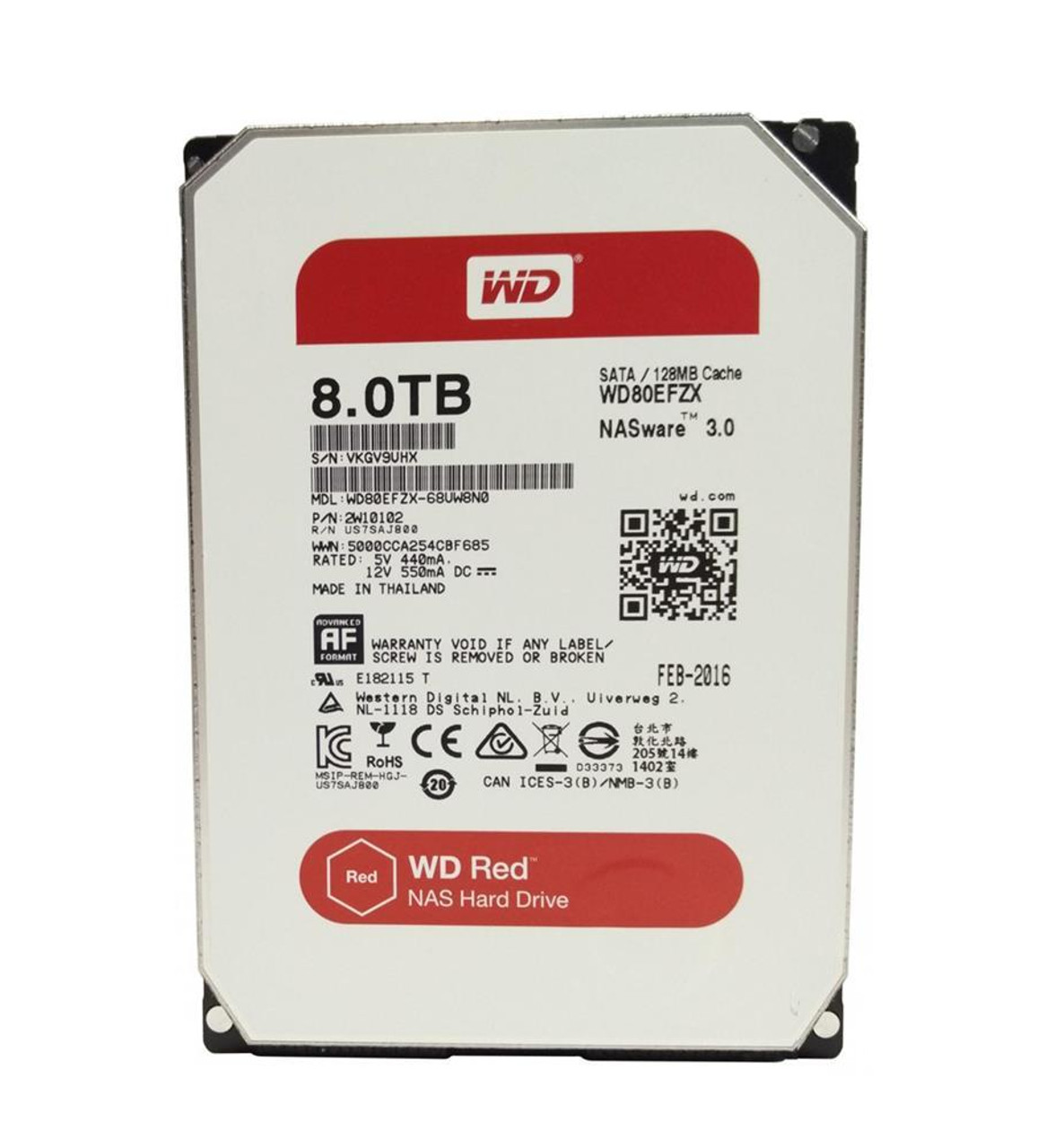 WesternDigital HDD 8TB WD80EFZXとWD80EFAX | scgsolucionesmodulares.com