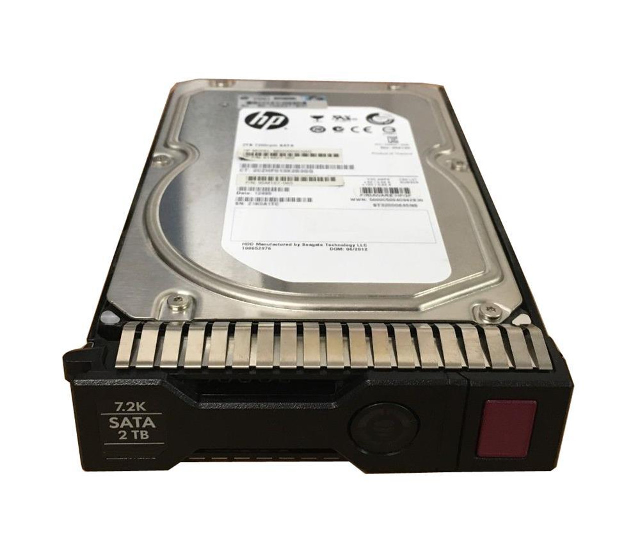 872295-001 HPE 2TB 7200RPM SATA 6Gbps 3.5-inch Internal Hard Drive with Smart Carrier