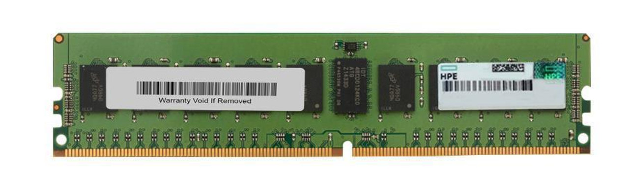 867459-091 HPE 16GB PC4-19200 DDR4-2400MHz Registered ECC CL17 288-Pin DIMM 1.2V 2Rx8 Dual Rank Memory Module