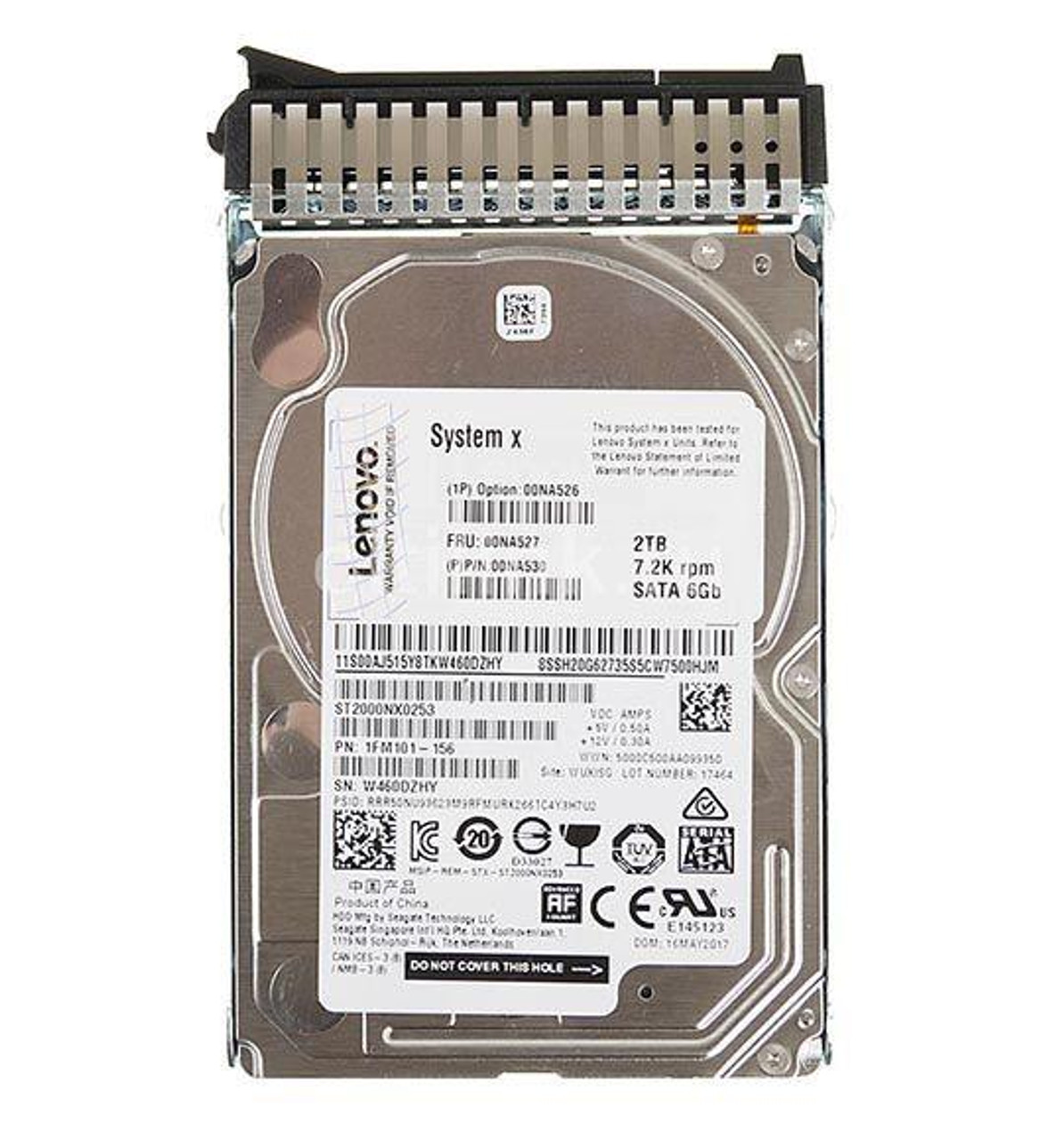 爆買いHOT Lenovo 2TB 7.2K 6Gb SATA 3.5 HS 512n HDD 7XB7A00050