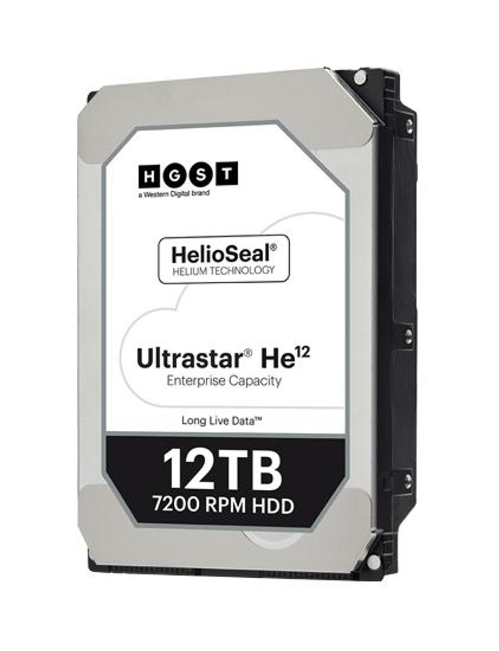 HUH721212AL4201 HGST Hitachi Ultrastar He12 12TB 7200RPM SAS 12Gbps 256MB Cache (TCG / 4Kn) 3.5-inch Internal Hard Drive