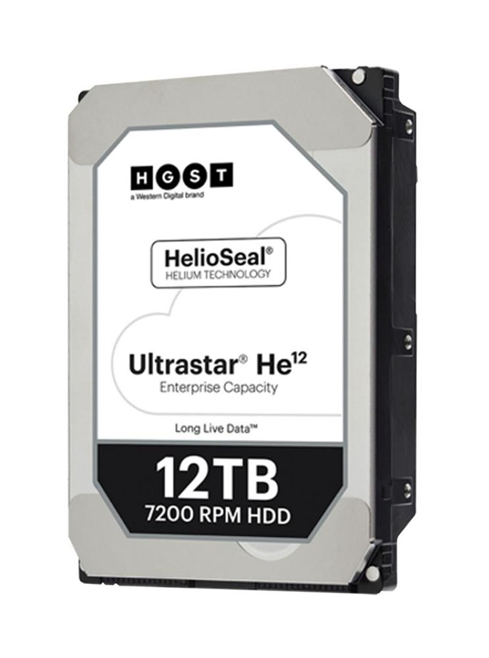 1EX0353 HGST Hitachi Ultrastar He12 12TB 7200RPM SAS 12Gbps 256MB Cache (TCG / 512e) 3.5-inch Internal Hard Drive with Carrier (12-Pack) for 4U60 G2 Storage