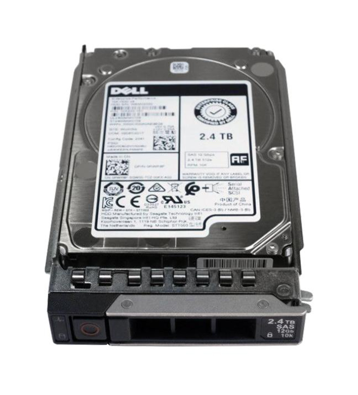 0RWR8F Dell 2.4TB 10000RPM SAS 12Gbps Hot Swap 256MB Cache (512e) 2.5-inch Internal Hard Drive