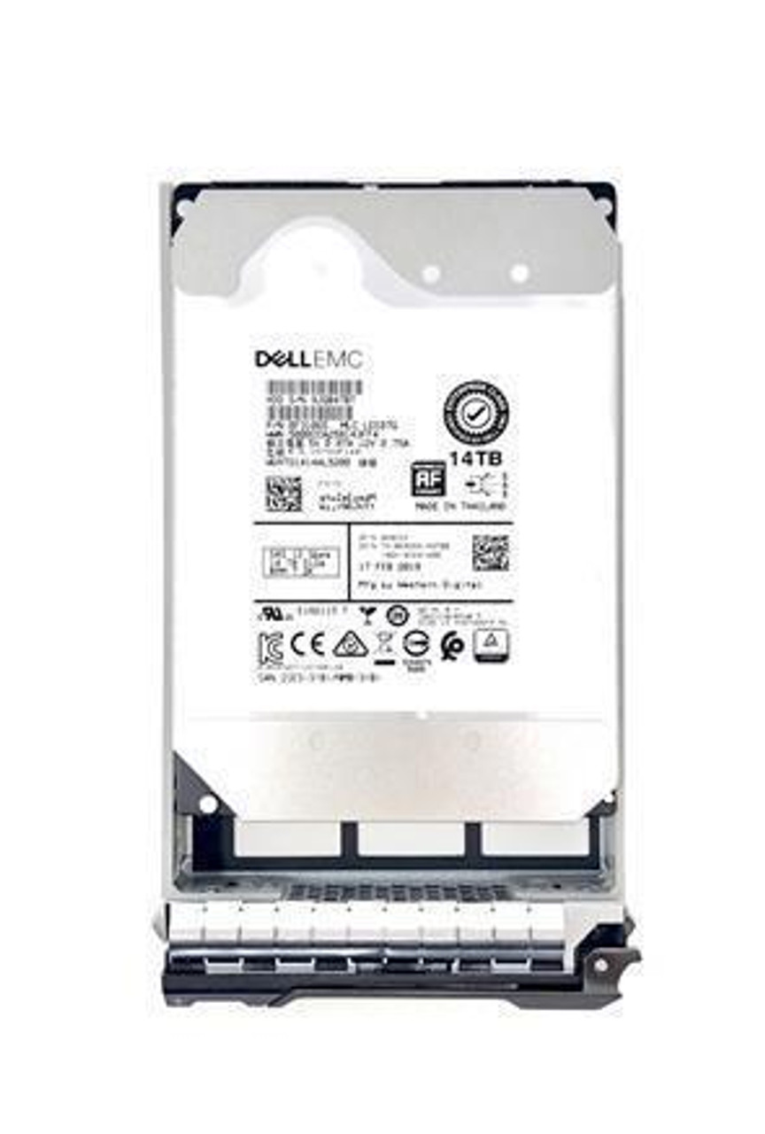 400-BEID Dell 14TB 7200RPM SAS 12Gbps Nearline Hot Swap 512MB Cache (512e) 3.5-inch Internal Hard Drive