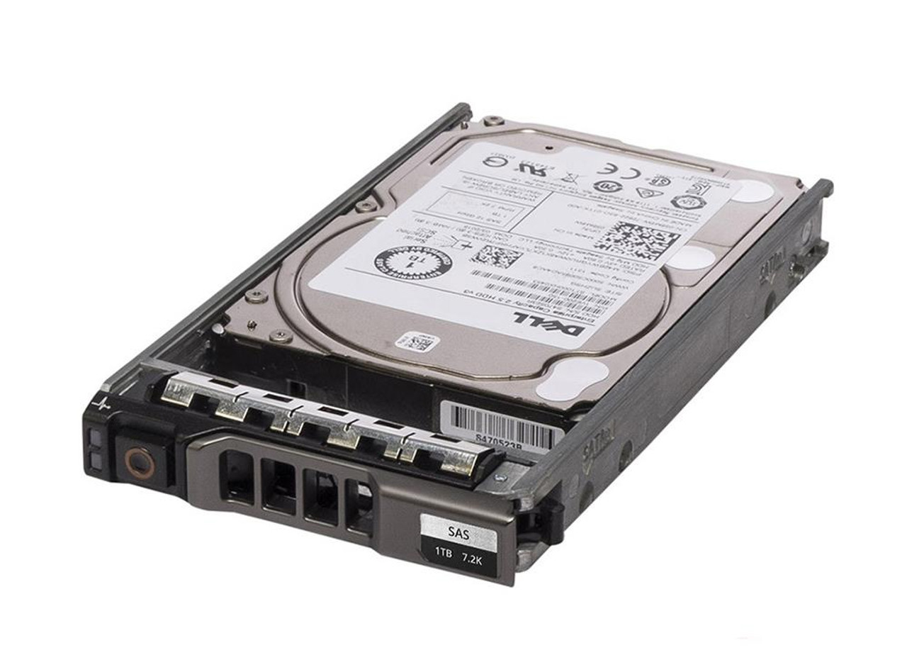 400-ALOO Dell 1TB 7200RPM SAS 12Gbps Nearline 3.5-inch Internal Hard Drive with Tray