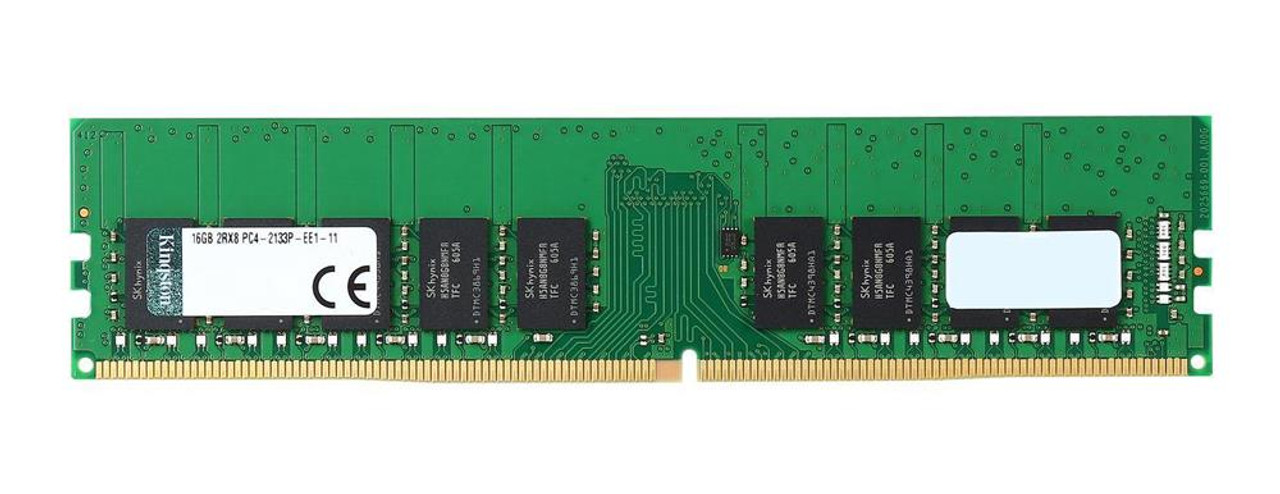 KTH-PL432E/16G Kingston 16GB PC4-25600 DDR4-3200MHz ECC Unbuffered CL22 288-Pin DIMM 1.2V Dual Rank Memory Module