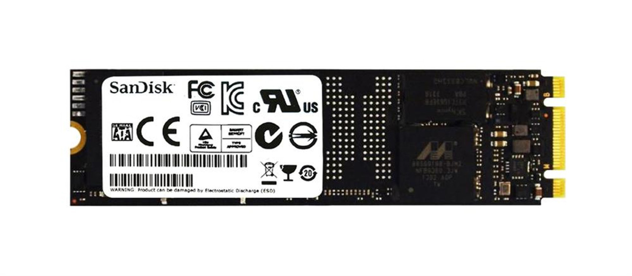 SD7UN3Q-128G SanDisk X300s 128GB MLC SATA 6Gbps (AES-256 / SE TCG Opal 2.0) M.2 2280 Internal Solid State Drive (SSD)