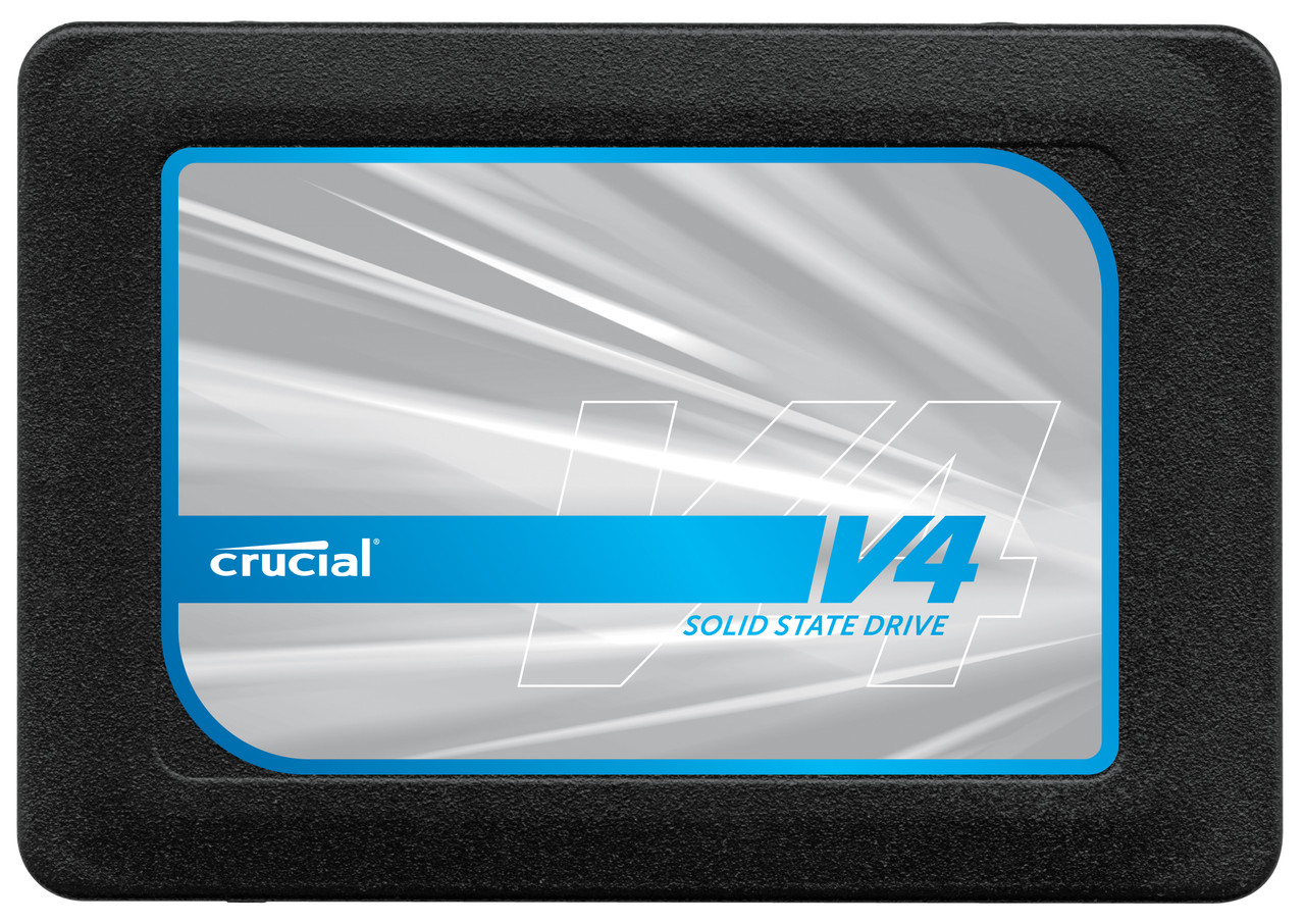 CT128V4SSD2CCA Crucial V4 Series 128GB MLC SATA 3Gbps 2.5-inch Internal Solid State Drive (SSD) with Data Transfer Kit