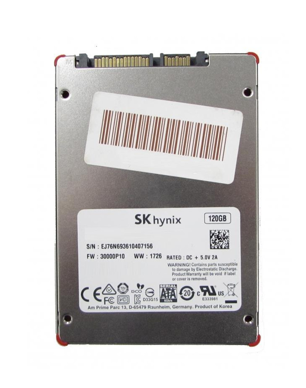 HFS120G32MED-3410A Hynix 120GB MLC SATA 6Gbps 2.5-inch Internal Solid State Drive (SSD)