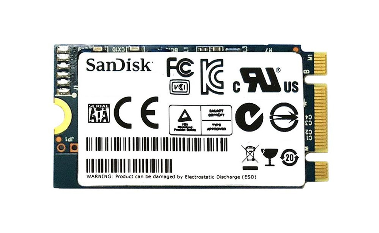 SD8SMAT-128G-1122 SanDisk Z400s 128GB MLC SATA 6Gbps M.2 2242 Internal  Solid State Drive (
