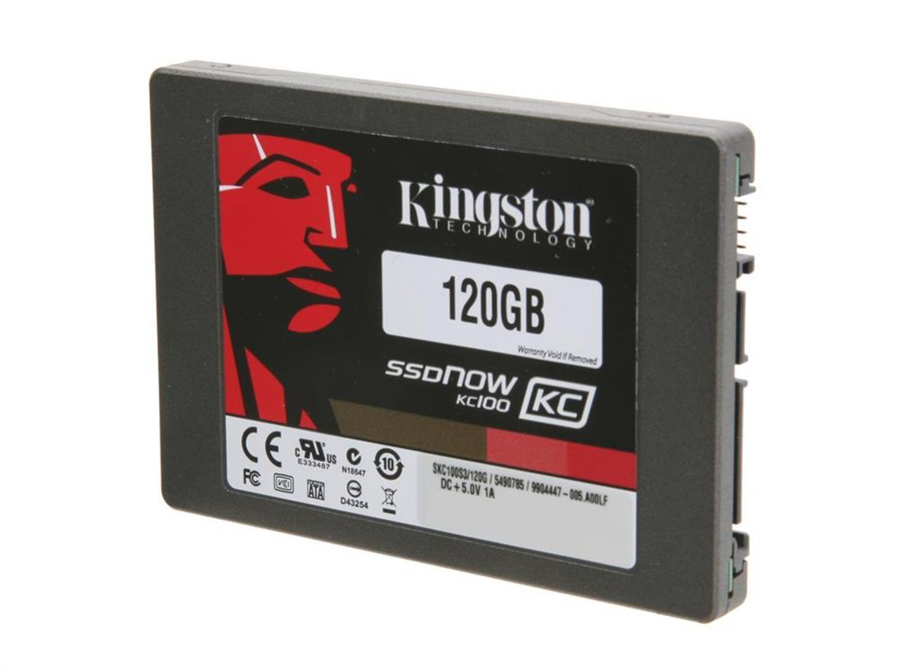 SKC100S3 Kingston SSDNow KC100 Series 120GB MLC SATA 6Gbps 2.5-inch Internal Solid State Drive (SSD)