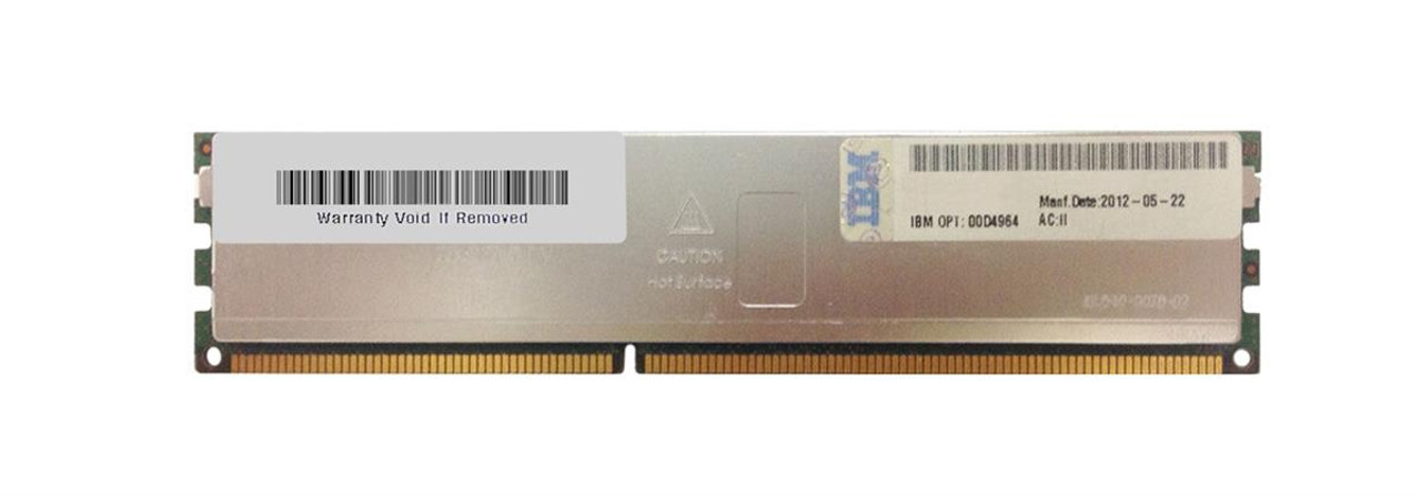 00D496404 IBM 16GB PC3-10600 DDR3-1333MHz ECC Registered CL9 240-Pin DIMM (LP) Dual Rank Memory Module