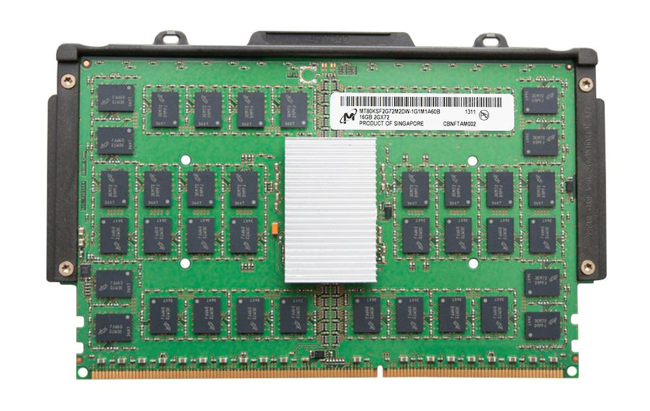 MT80KSF2G72M2DW-1G1 Micron 16GB PC3-8500 DDR3-1066MHz ECC Registered CL7 Cuod 276-Pin DIMM Memory Module