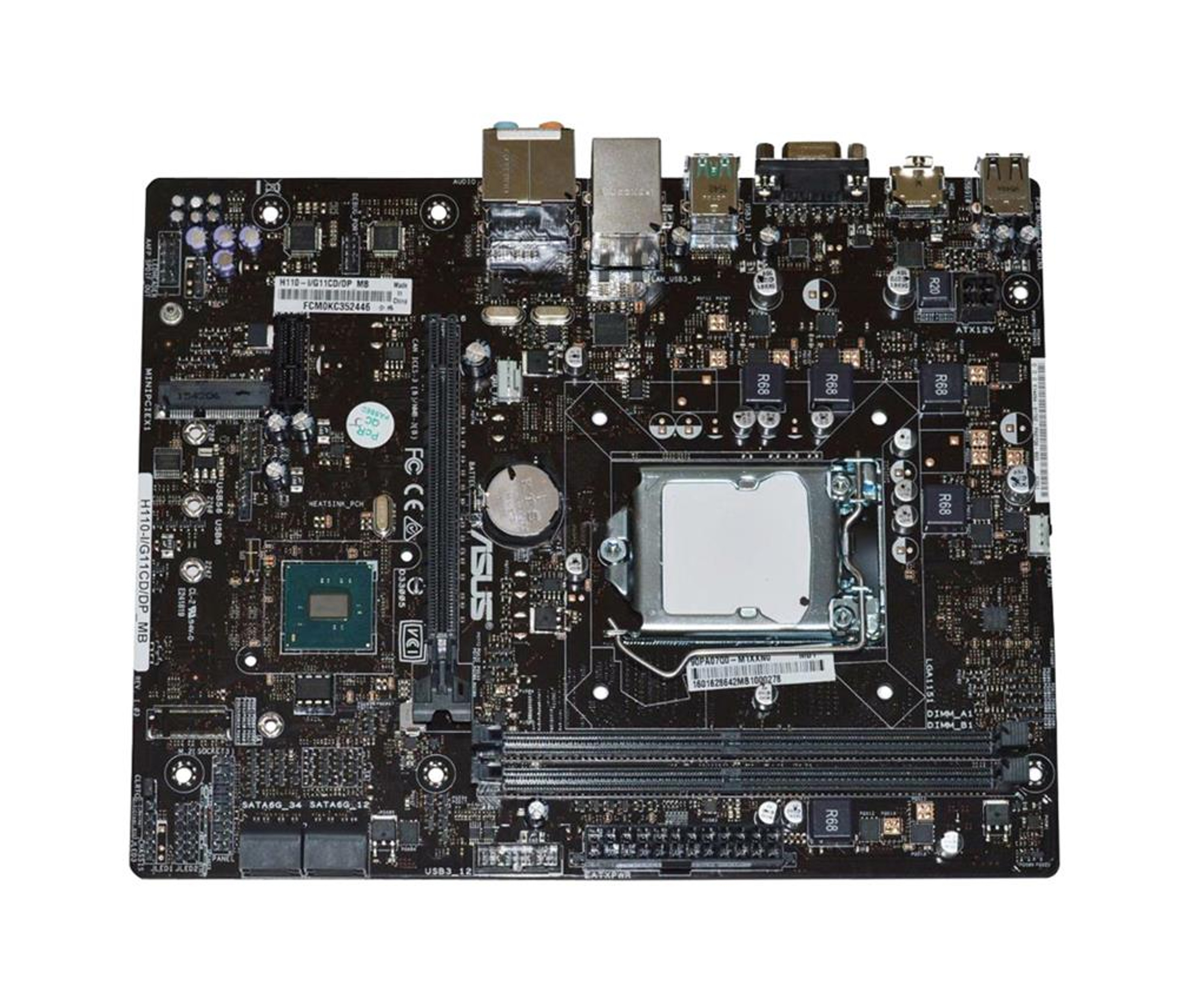 90pa07q0 M1xxn0 Asus System Board Motherboard For G11cd Desktop