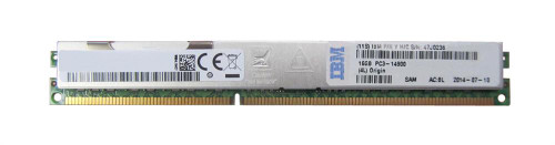 47J0236 IBM 16GB PC3-14900 DDR3-1866MHz ECC Registered CL13 240-Pin DIMM Very Low Profile (VLP) Dual Rank Memory Module
